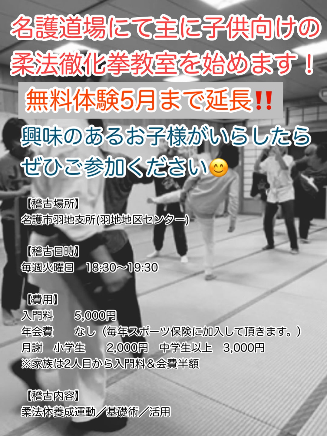 柔法徹化拳名護道場